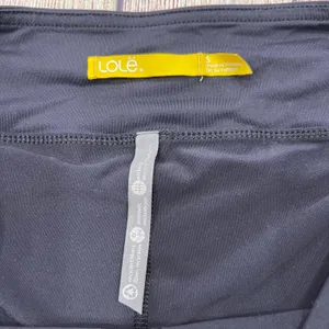 Lole Womens Black Active Skort Size S Wicking Antistatic Zipper Pocket Athletic thumbnail 3