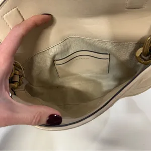 Tory Burch Mini Fleming Soft Crescent Bag thumbnail 10