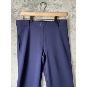 Betabrand Classic Dress Pant Yoga Pants DPYP Straight‎ Leg Navy Medium Long New thumbnail 2