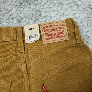 Levi's 94 Baggy Corduroy Brown Straight Leg Loose Pants Y2K 90s Size 24 x 31 thumbnail 4