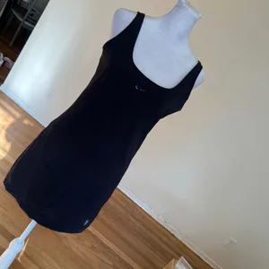 Nike Zenvy Womens Dri-FIT Allover Support Dress Black DQ6020-010 Small thumbnail 2