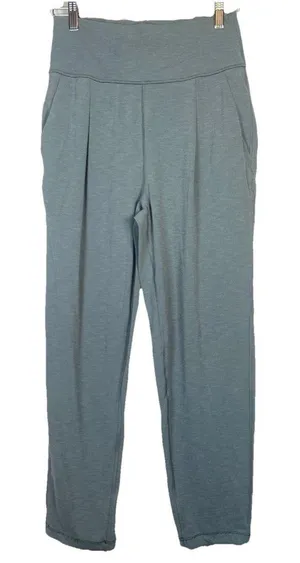 Athleta Elation Pants Womens Sz Small Green‎ Athleisure Athletic Sporty Stretch thumbnail 1