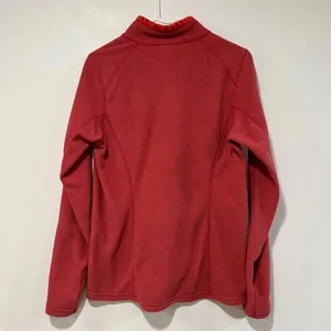 NWT The North Face Women’s Glacier ¼ Zip Fleece Pullover Red Size M Relaxed Fit thumbnail 2