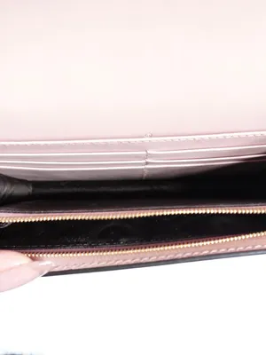 GUCCI Gg Matelassé Chain Wallet - Light Pink thumbnail 12