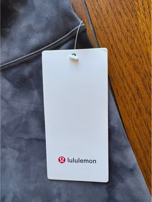 Lululemon Wunder Train High Rise 25” Diamond Dye Graphite Grey Size 6 NWT thumbnail 5