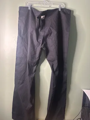 S.C.R.U.B.S NWT Black Scrub Pants Size Large Average Unisex Medical Utility thumbnail 2