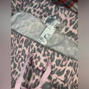 Just Be Pink Animal Print Lounge Set thumbnail 11