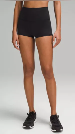 NWT Lululemon Wunder Train High Rise 2” Shorts – Black – 4 thumbnail 1