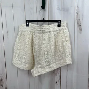 Anthropologie Women’s XL Crochet Lace Shorts Boho thumbnail 3