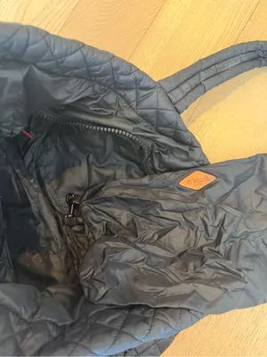 MZ Wallace Quilted Tote in Navy thumbnail 5