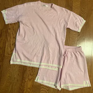 Ekouaer Pink Women’s Lounge Set thumbnail 1