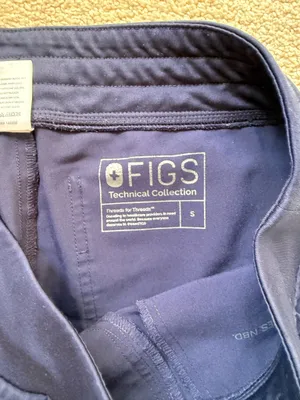 FIGS Navy Scrub Pants Jogger thumbnail 3