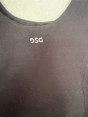 DSG women’s black tank top with built in bra thumbnail 3