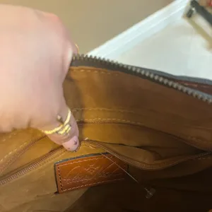 Patricia Nash Heritage‎ Angela Double-Compartment Leather Satchel Handbag thumbnail 15