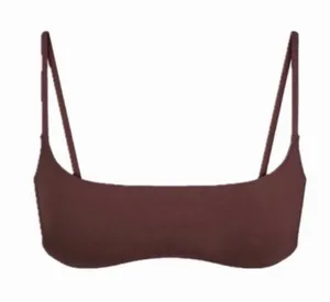 SKIMS Micro Scoop Bikini Top thumbnail 1