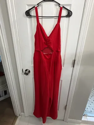 Amazon Jumpsuit Romper Red thumbnail 4