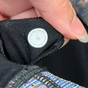 Lululemon Energy Bra High Neck Longline 4 W2CVCS Spectral Fusion Multicolor thumbnail 3