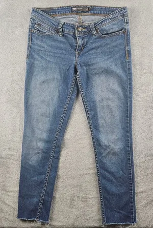 Levis Demi Curve Low Rise Skinny Jeans Blue Women's Size 28x32 thumbnail 1
