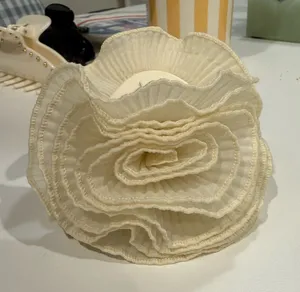 Mango Rosette Flower Claw Clip thumbnail 1