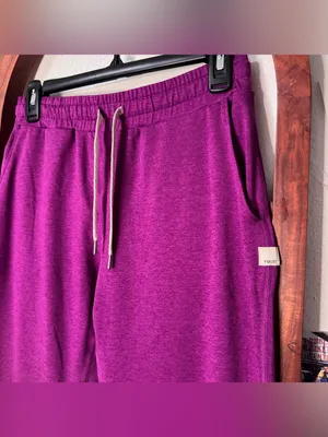 Vuori Performance Joggers Heather Magenta thumbnail 4