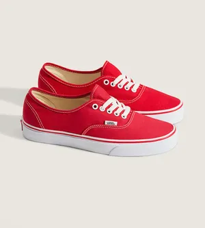 Vans Red Authentic Shoes thumbnail 2