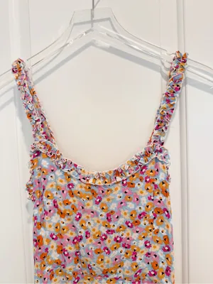 FAITHFULL THE BRAND‎ Noemie Midi Dress Turnesol Floral Print size 4 thumbnail 8