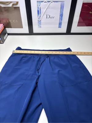Maevn Matrix Impulse 8520 Navy Women’s Yoga Waist Jogger Scrubs EUC Size L thumbnail 5