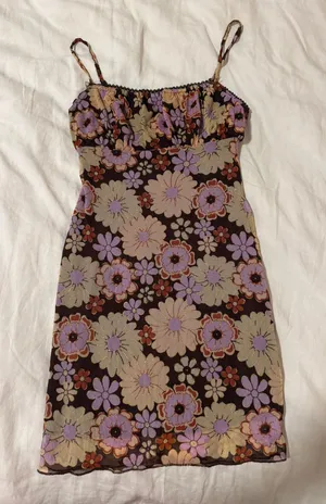 Princess Polly Retro Mini Dress thumbnail 1
