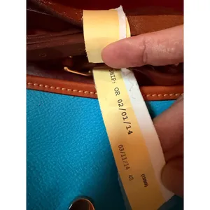 Dooney & Bourke Crossbody Women Small Sky Blue East/West Pebble Leather EV362 SB thumbnail 3