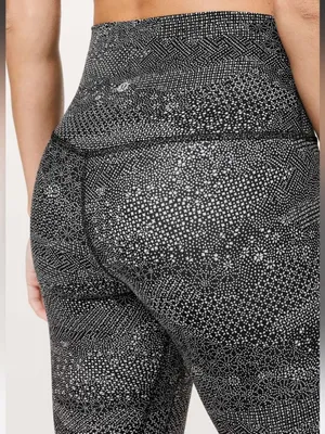 Lululemon Align Pant Full Length 28" Meisai Ice Grey Black Size 8 thumbnail 4