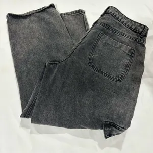 Women’s/ Girls Black Faded Cargo Pants thumbnail 3
