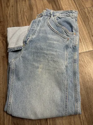 We The Free Light Blue High-Rise Wide Leg Jeans thumbnail 15