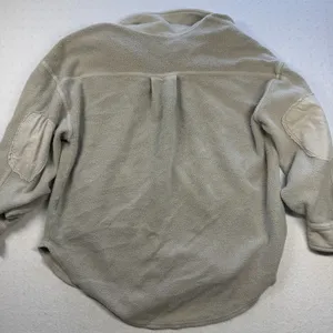 Free People Incense Fleece Shacket Jacket Button Front Size S thumbnail 2