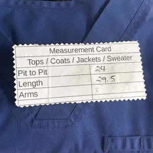 Cherokee Scrub‎ Top Navy Blue L thumbnail 8