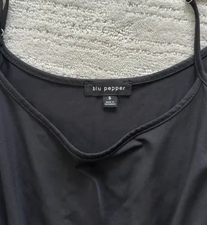 Blu Pepper Black Tank Top thumbnail 2
