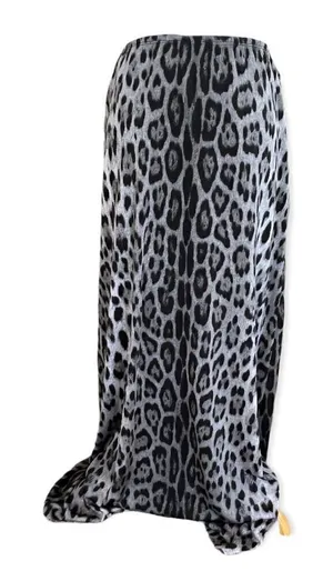 Womens Coco Bianco Animal Print Maxi Skirt - Sz M (Runs Big) thumbnail 1