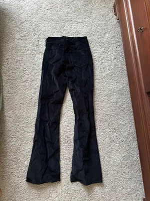 Flare Suede Jeans thumbnail 2