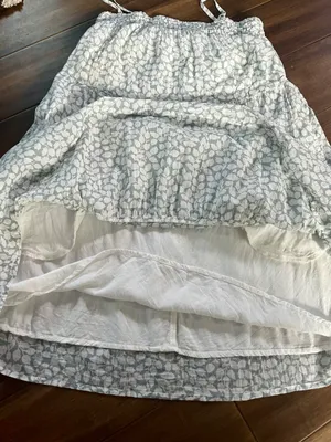 Abercrombie Lined Leaf Shoulder Prairie Girl Tie Top Or Dress thumbnail 10