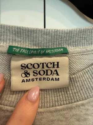Scotch & Soda Club Soda Appliqué Crew-Neck Sweatshirt thumbnail 5