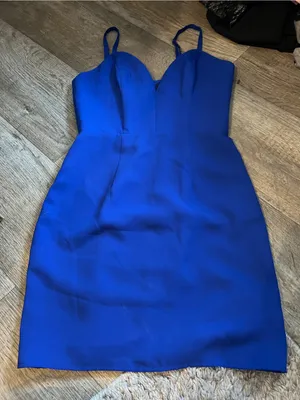 NBD x Naven Twins Mini Dress in Royal Blue size small thumbnail 11