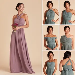Birdie Grey‎ Convertible Bridesmaid Dress Dark Mauve Size XS Wedding Formal Prom thumbnail 3