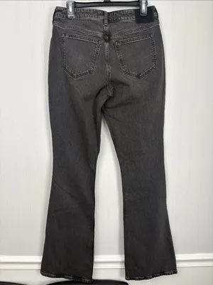 New Abercrombie & Fitch Curve Love Mid Rise Bootcut Jeans Women Size 28 Long thumbnail 2