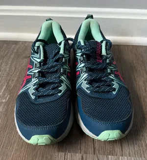 ASICS Sneakers Gel Venture 8 Hiking Running Trail Shoes Mint Blue Green Pink 6.5 thumbnail 1