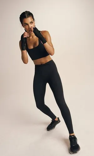 NWT Free People FP Movement Never Better Square Neck Sports Bra Size L thumbnail 7