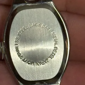 Vintage Quartz stainless steel watch thumbnail 4