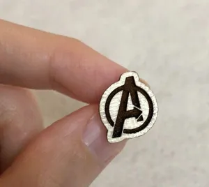 Marvel Avengers Wood Stud Earrings thumbnail 3