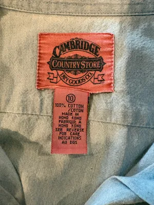 Sleeveless 4th of July denim top thumbnail 4