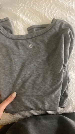 Lululemon Cross Back Long Sleeve thumbnail 1