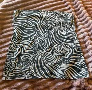 Zebra Print Tube Top Multiple Size XL thumbnail 1