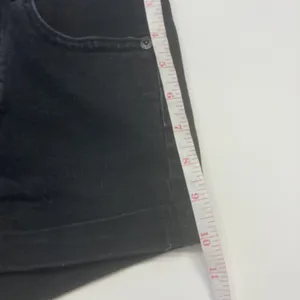 American Eagle Super Hi-Rise Shortie Women 2 Black‎ Super Super Stretch Denim thumbnail 9